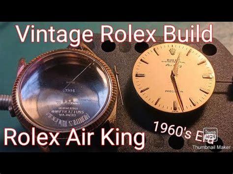 building vintage rolex